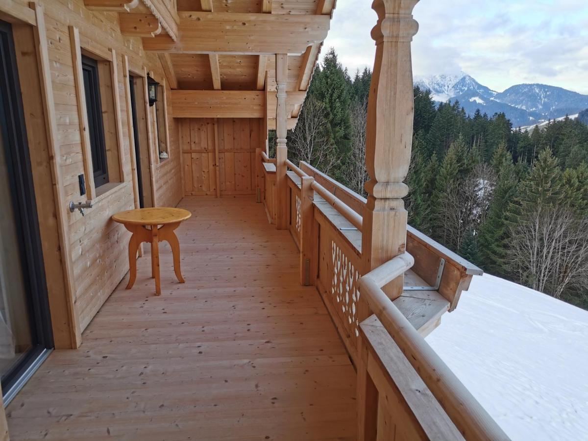 Appartement S' Riedlhof Zuhaeusl à Oberau Extérieur photo